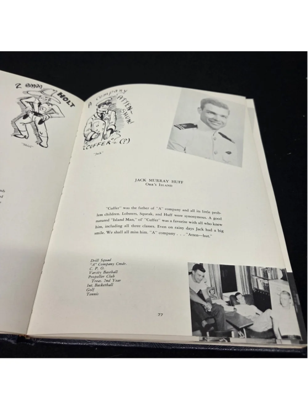 VTG 1953 College Yearbook Maine Maritime Academy Trick's Thalassophile Seafaring